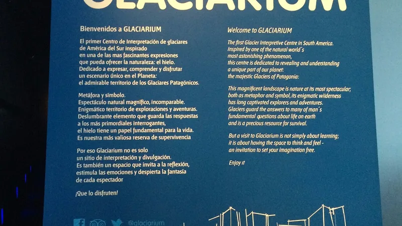 Transfer privado al Glaciarium desde el centro de El Calafate