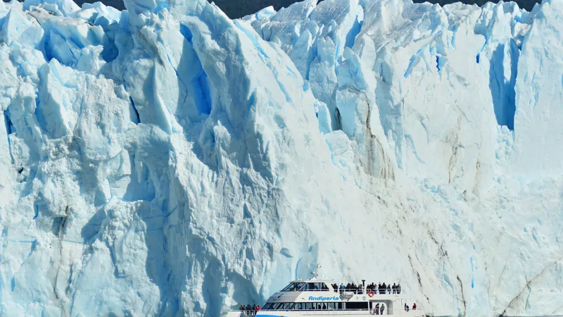 Nautical Safari boat at Perito Moreno Glacier